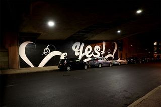 80-foot Sagmeister mural