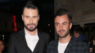 Rylan Clark attending the Absolutely Fabulous: The Movie world film premiere, after party at Liberty of London on June 29, 2016 in London, England.