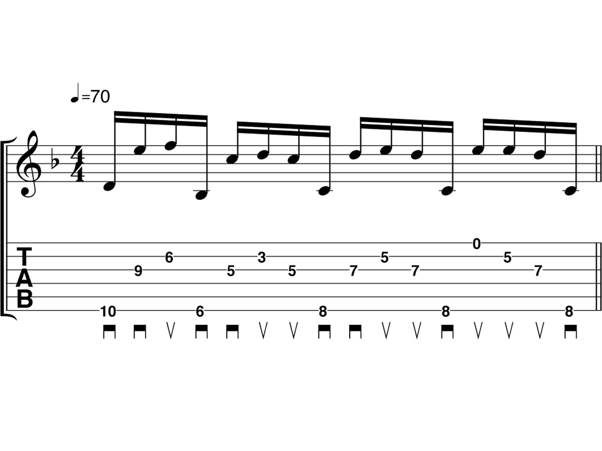 Riff name: One Second On Mars