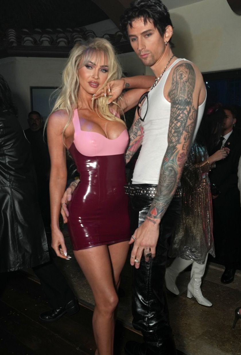 Megan Fox and Machine Gun Kelly attend the Casamigos Halloween Party Returns in Beverly Hills on October 28, 2022 in Beverly Hills, California. (Photo by Kevin Mazur/Getty Images for Casamigos