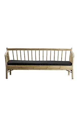 Lounge sofa in bamboo with Phantom mattress, €858, Tine K Home