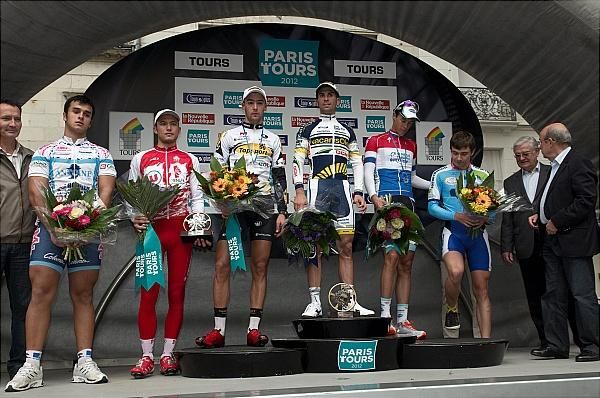 The Paris-Tours podium 2012