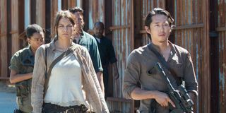 maggie and glenn the walking dead season 5