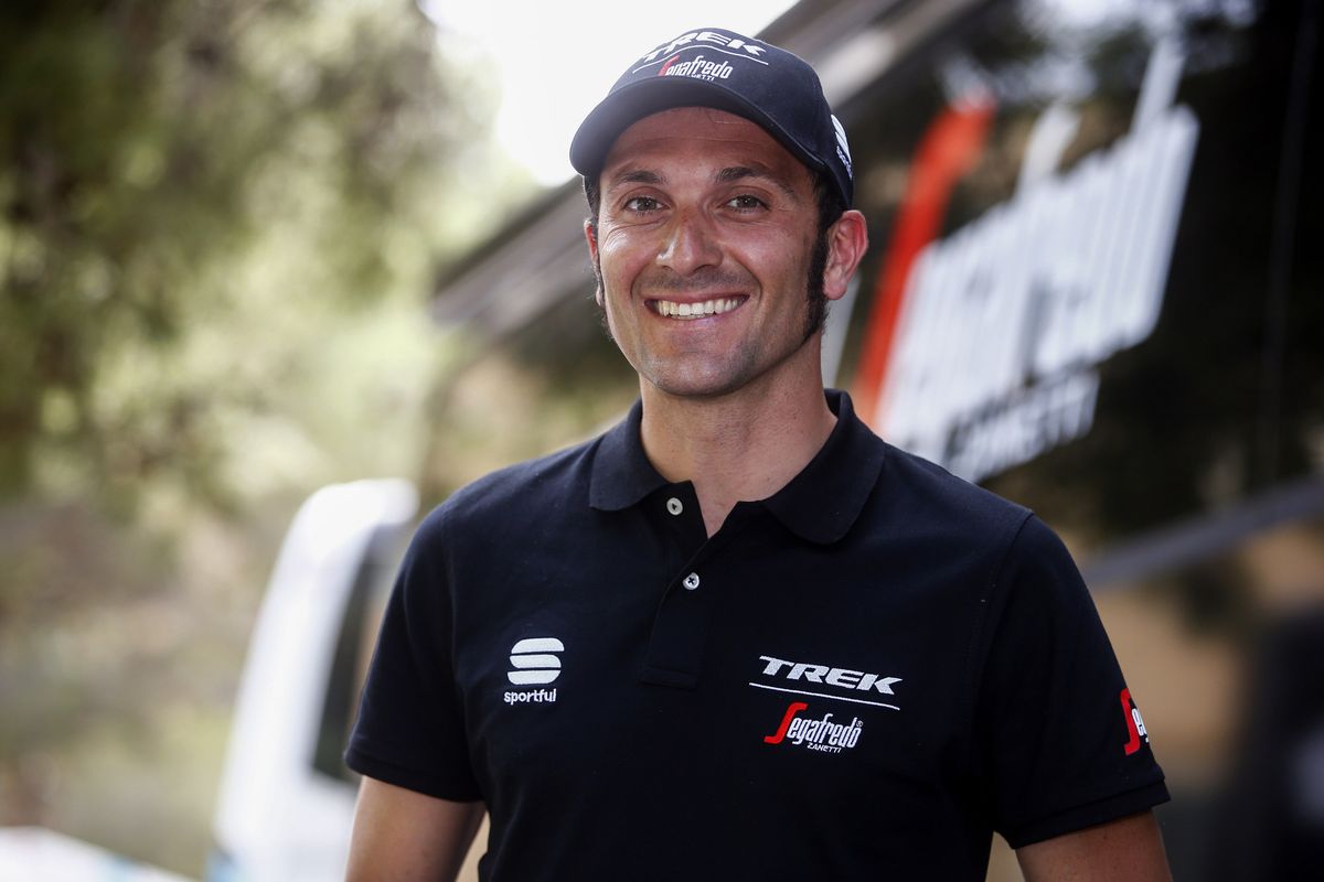 Ivan Basso at the Giro d'Italia with Trek