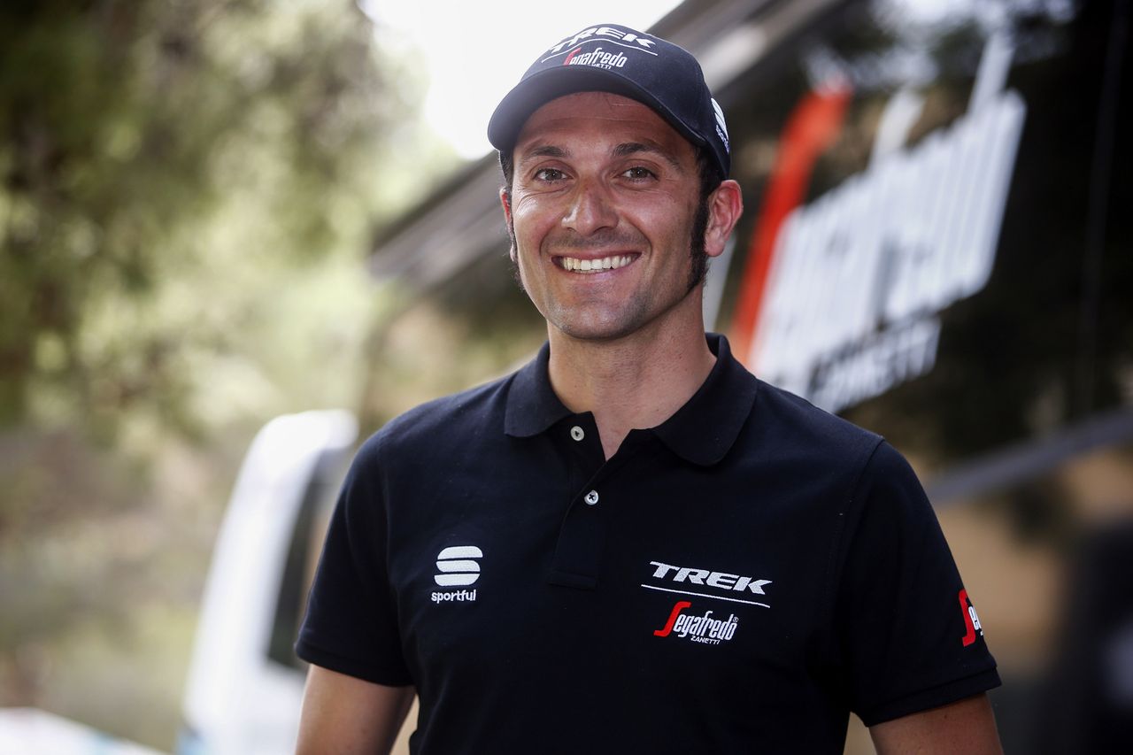 Ivan Basso at the Giro d'Italia with Trek