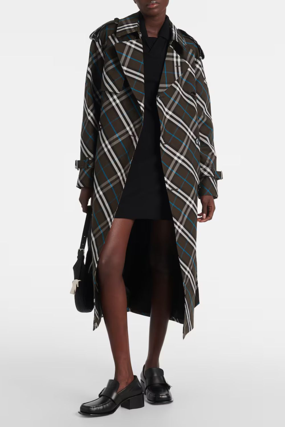 Burberry Check trench coat