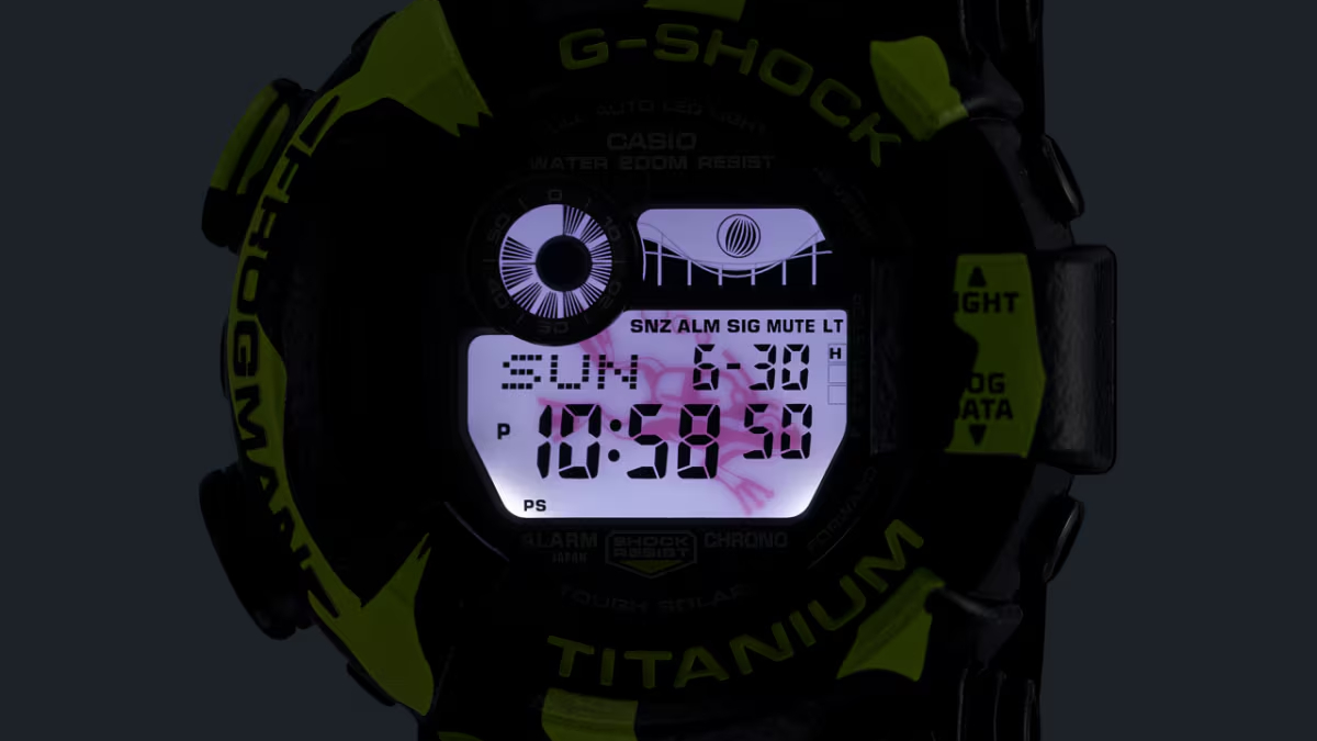 The Casio G-Shock Frogman inspired by the Poison Dart Frog