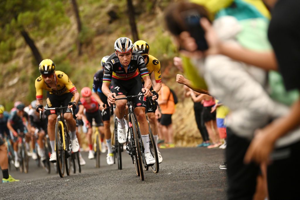 Vuelta a España 2023: Remco Evenepoel (Soudal-QuickStep) tries to put the pressure on his rivals on stage 9