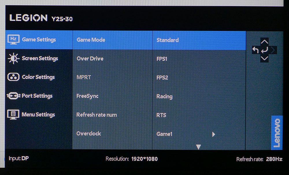 Lenovo Legion Y25-30