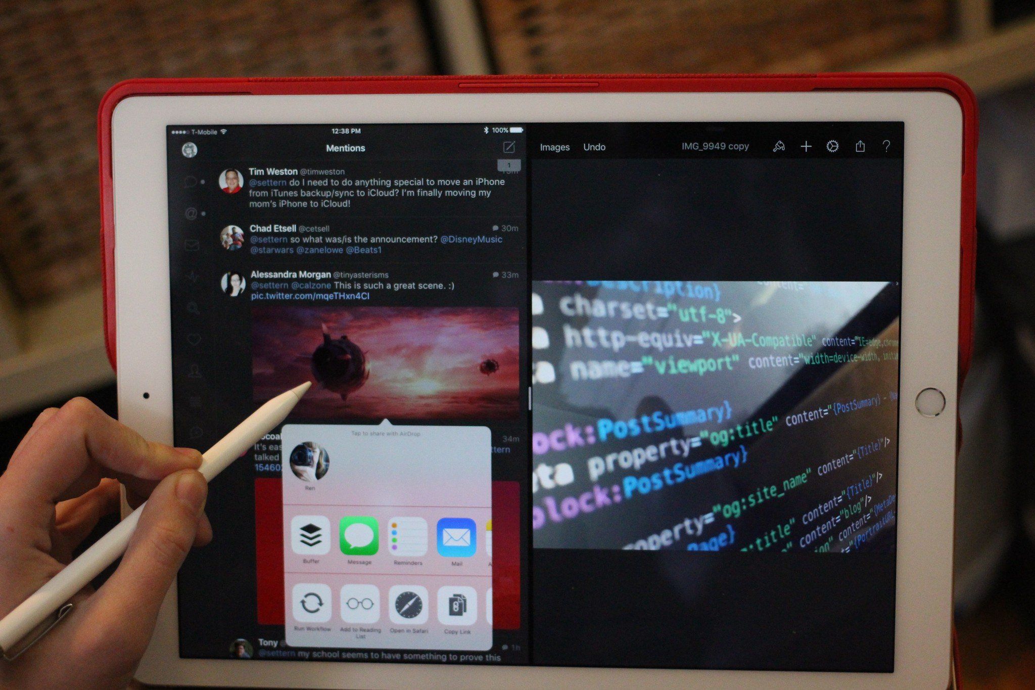 Apple, don't cripple the Pencil's navigation in iOS 9.3 | iMore