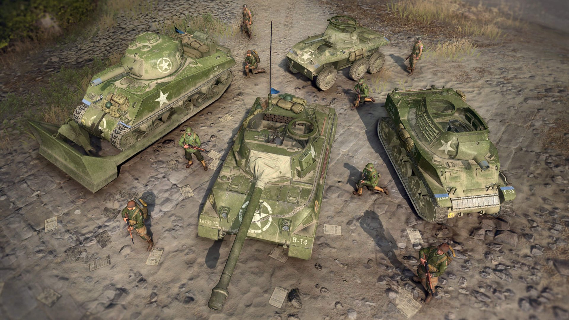 Company of Heroes 3 faction units