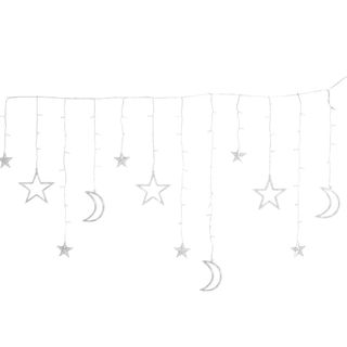 moon and stars light curtain