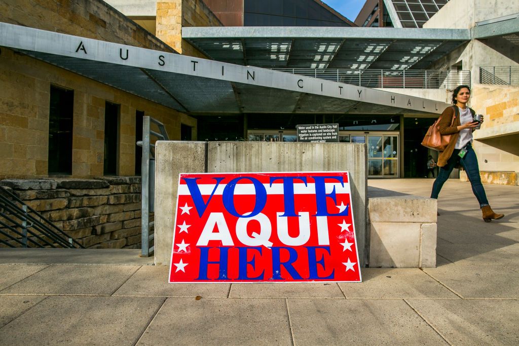 Texas primaries. 