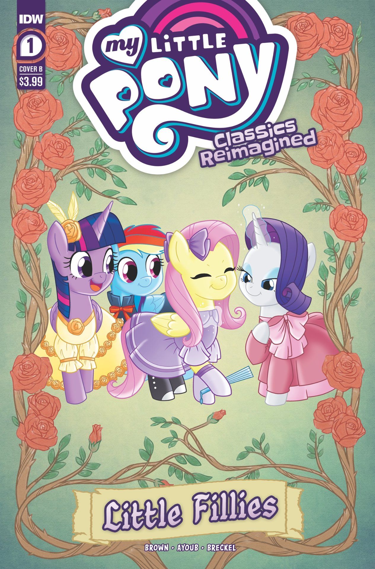 My Little Pony: Classics Reimagined &ndash; Little Fillies #1 cover by Agnes Garbowska