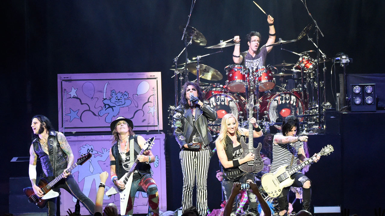 Chuck Garric, Ryan Roxie, Nita Strauss, Glen Sobel and Tommy Henriksen to release album without Alice Cooper, centre