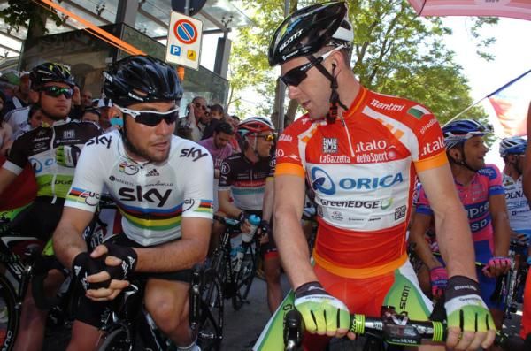 Mark Cavendish and Matt Goss