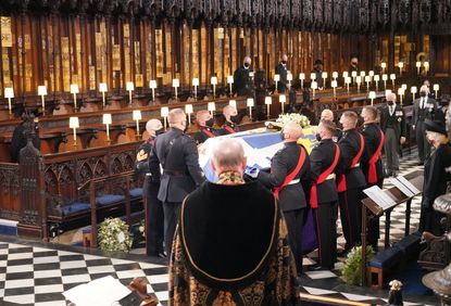 Prince Philip's funeral.