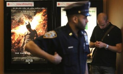 Movie theaters around the country ramped up security