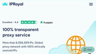 Website screenshot for IPRoyal