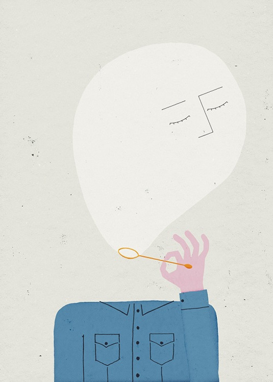 Yonderly—Mentally or emotionally distant; absent-minded