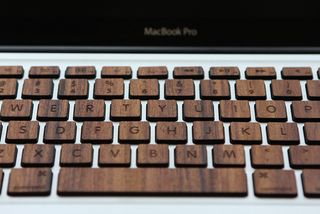 Wooden Macbook keyboard 3