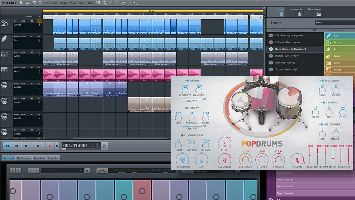 MAGIX Music Maker Premium gives you all the tools you need to create great music.