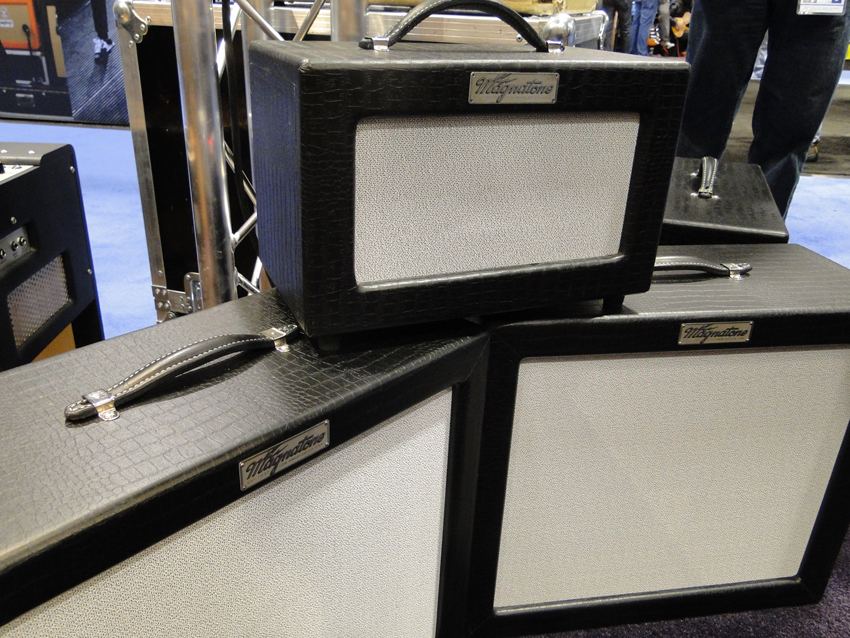 NAMM 2014: Magnatone amps booth in pictures