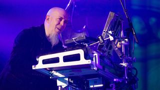 "So much of what goes into this involves lots of pre-production at home," says Rudess of his tour rehearsal process.