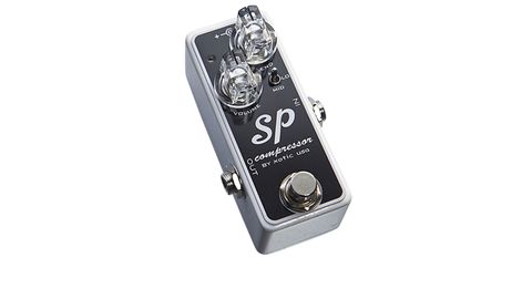Despite its size, the SP offers lots of control - including an input pad for high-powered humbuckers