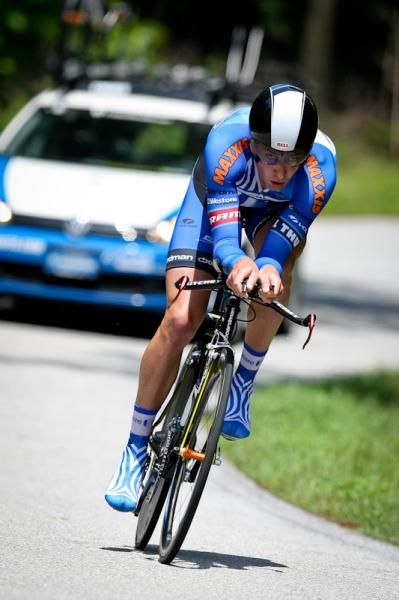 Adrian Hegyvary (UnitedHealthcare) looking good through some of the twisty sections.