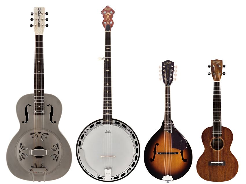 Gretsch's new Roots Collection acoustic instruments