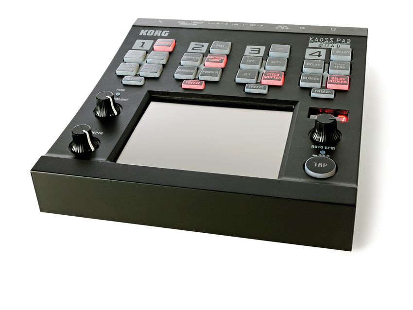 Twenty different effects are included with the Quad.