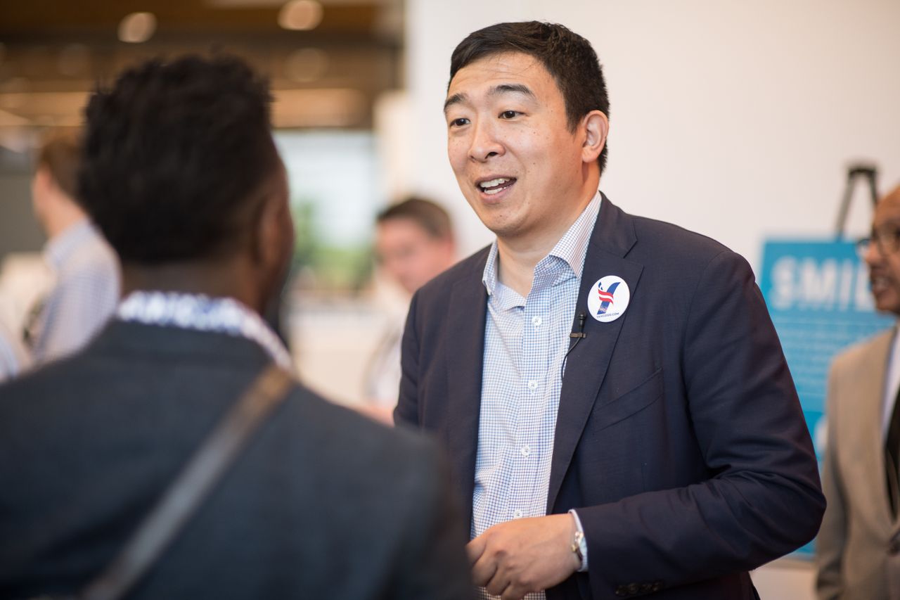 Andrew Yang.