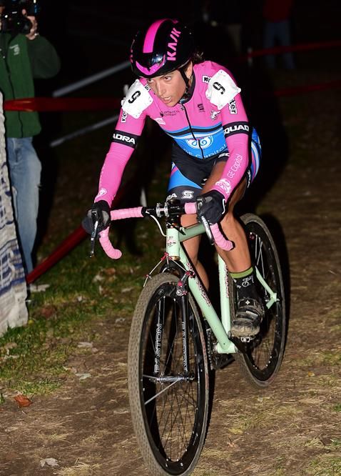 Courtenay McFadden (GE Capital) took the hole-shot and then owned second place for most of the race.