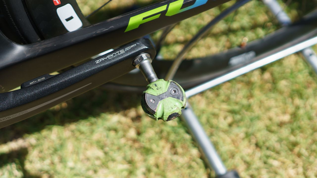 Jackson runs Speedplay pedals