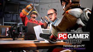 The PC Gamer Show with logo 3