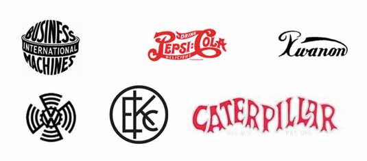 Logos became simpler as the world started moving faster