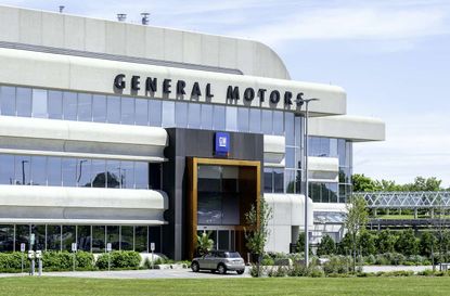 Markham, Ontario, Canada - June 14, 2019: GM Canada Technical Centre campus in Markham, Ontario, Canada. General Motors Company is an American multinational corporation.