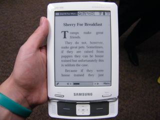 Samsung E60 ebook reader