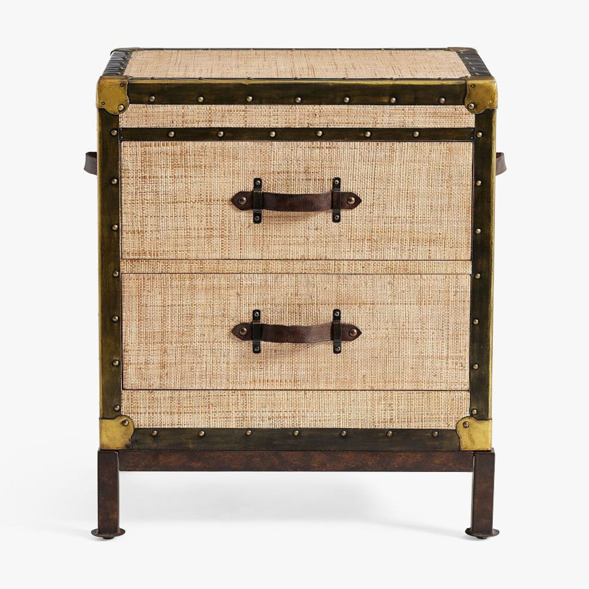 Trunk bedside table