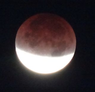 This eclipse photo was taken on Dec. 10, 2011 by Matt Addis
