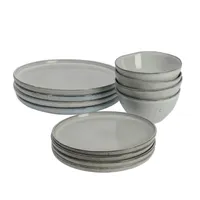 Oslo Rim Stoneware Dinner Set:&nbsp;was £99, now £59 at ProCook (save £40)