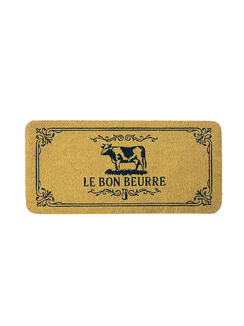 Butter Coir Printed Doormat