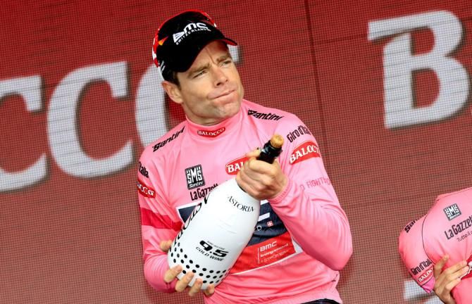 Giro d'Italia race leader Cadel Evans (BMC Racing)