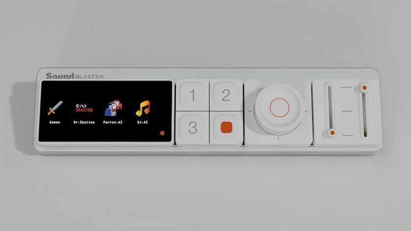 Sound Blaster Re:Imagine on a grey background