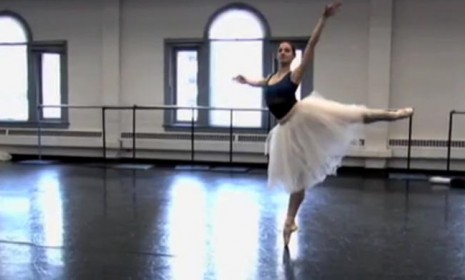 The CW's reality series "Breaking Pointe."