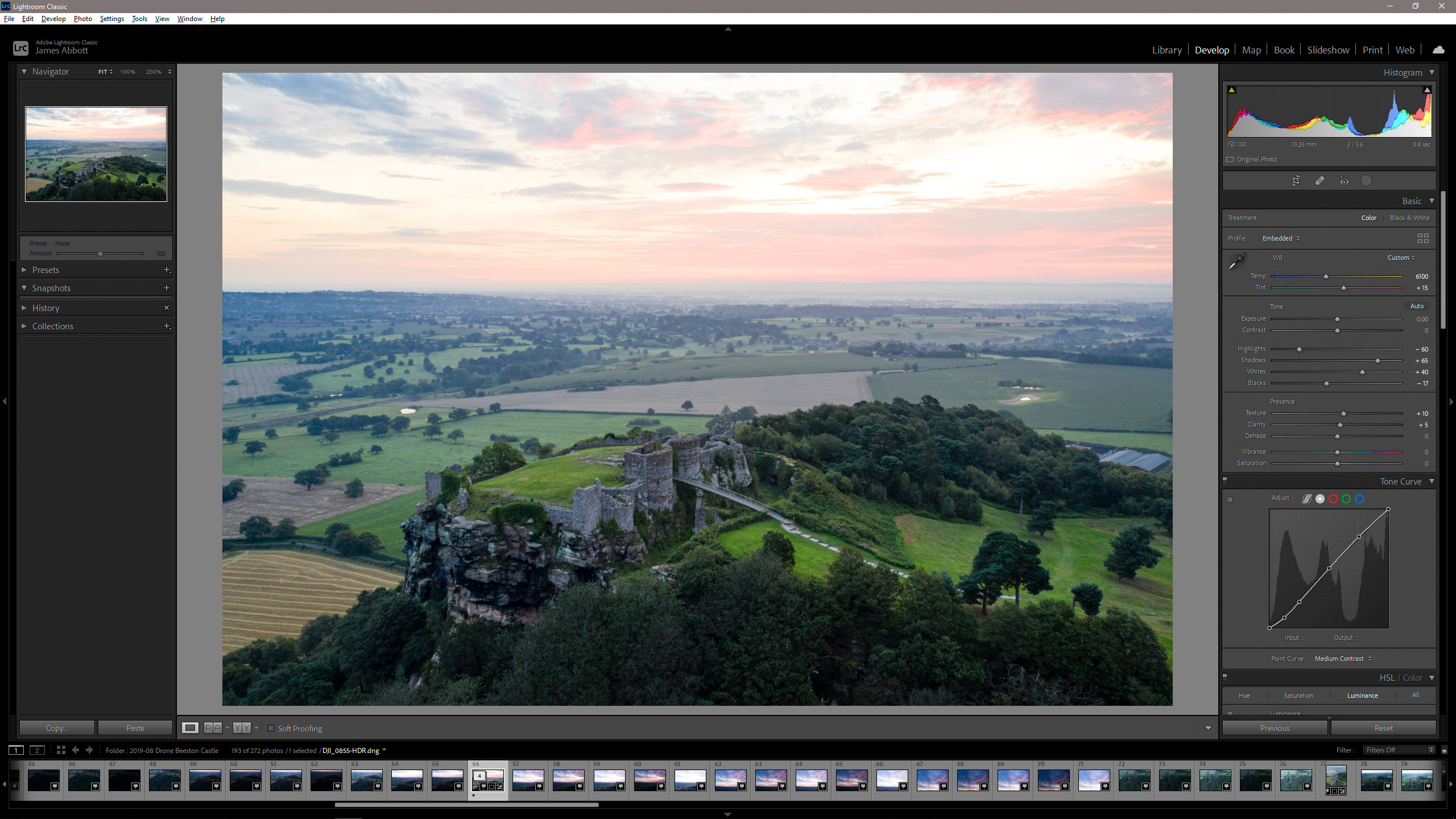 How to edit your HDR images, step two