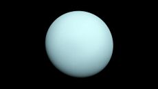 This is an image of the planet Uranus taken by the spacecraft Voyager 2 in 1986. NASA & JPL-Caltech.