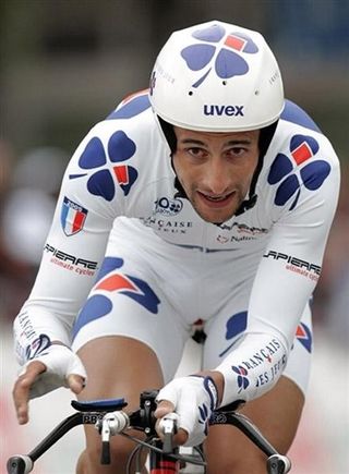 Sandy Casar (FdJ) rode to a solid fifth place