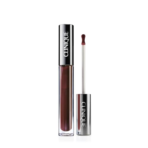 Clinique Pop Plush Creamy Lip Gloss With Hyaluronic Acid + Blend of Avocado, Aloe + Shea Butter | Hydrating + High Shine, Black Honey Pop, 0.11 Fl Oz